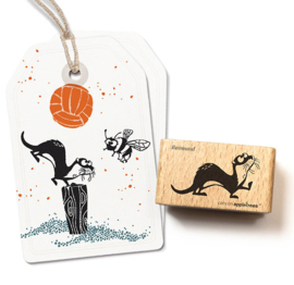 Cats on Appletrees - Stempel Otter Raimund