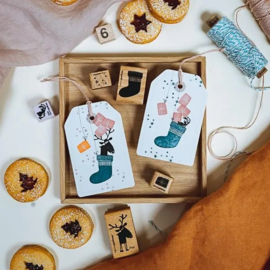 Cats on Appletrees - Mini Stempel Cadeau (6)