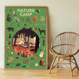 Poppik - Discovery Poster: Natuurkamperen