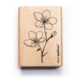 Cats on Appletrees - Stempel Fruitbloesemtak