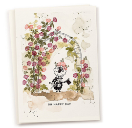 Cats on Appletrees - Mini Stempel Roos (2)