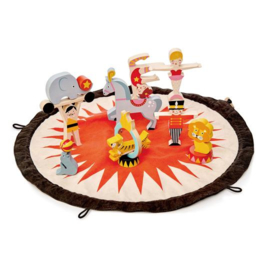 Tender Leaf Toys - Circus in Opbergzak (16-delig)