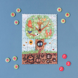 Londji - Pommier Tiny Look & Count Puzzel (36 st)