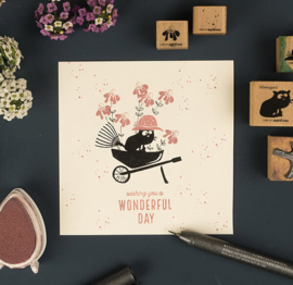 Cats on Appletrees - Stempel Hoed