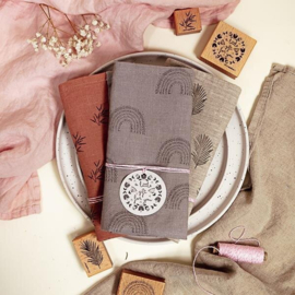 Cats on Appletrees - Stempel Bamboetak