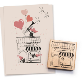 Cats on Appletrees - Stempel Huis 5
