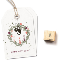 Cats on Appletrees - Mini Stempel Dennentak (3)
