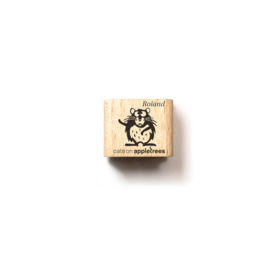Cats on Appletrees - Mini Stempel Hamster Roland