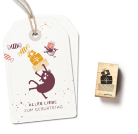 Cats on Appletrees - Stempel Cadeautjesberg 2