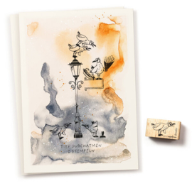 Cats on Appletrees - Stempel Zeemeeuw Broder