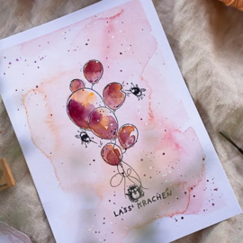 Cats on Appletrees - Mini Stempel Wollige Zweefvlieg Torvald