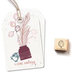 Cats on Appletrees - Mini Stempel Bloemenknop Herfstanemoon (54)