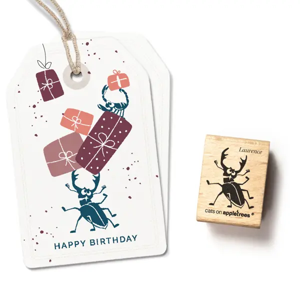 Cats on Appletrees - Stempel Vliegend Hert Laurence
