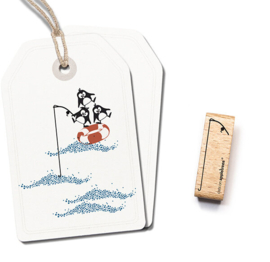 Cats on Appletrees - Stempel Vishengel