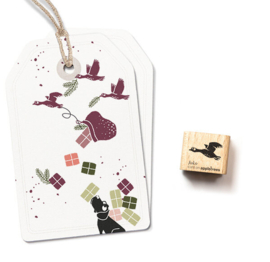 Cats on Appletrees - Mini Stempel Vliegende Gans Joko