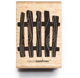 Cats on Appletrees - Stempel Tuinhek 1