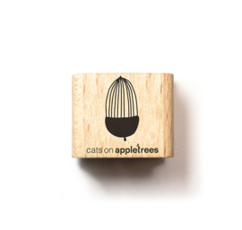 Cats on Appletrees - Mini Stempel Eikel (3)