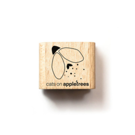 Cats on Appletrees - Mini Stempel Sneeuwklokje