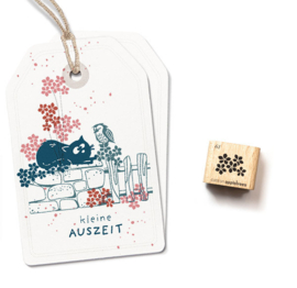 Cats on Appletrees - Mini Stempel Vergeet-me-nietje (61)