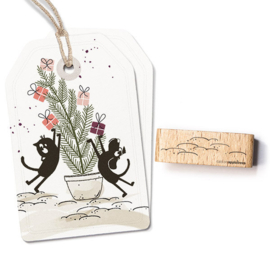 Cats on Appletrees - Stempel Kasseien Straat