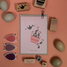 Cats on Appletrees - Stempel Waterbak