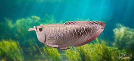 Eugy 3D - Zilveren Arowana (Silver Arowana)