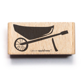 Cats on Appletrees - Stempel Kruiwagen