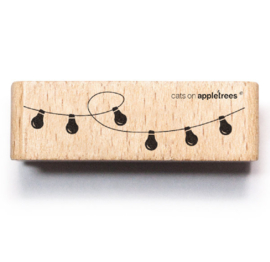 Cats on Appletrees - Stempel Lichtsnoer