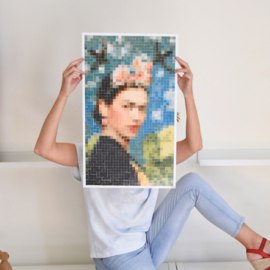 Poppik - Sticker Kunst:  Frida Kalho- Zelfportret