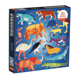 Mudpuppy - Prehistoric Kingdom Familie Puzzel (500 st)