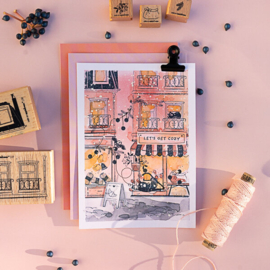 Cats on Appletrees - Mini Stempel Bolletje Wol (2)