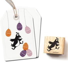 Cats on Appletrees - Stempel Hen Dörte Springend