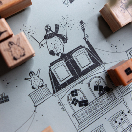 Cats on Appletrees - Stempel Huis 18 - Etage Met Boogramen