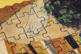 Londji - Cube Puzzel The Kiss (Klimt) (520 st)