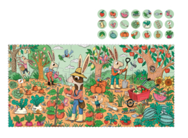 Londji - Rabbit's Garden Puzzel (24 stuks)