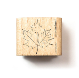 Cats on Appletrees - Stempel Esdoornblad Groot (3)