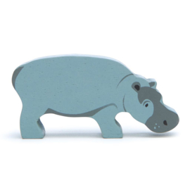 Tender Leaf Toys - Houten Nijlpaard - 9 cm