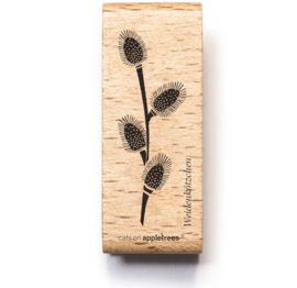 Cats on Appletrees - Stempel Wilgenkatjes