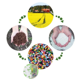 NABBI Biobeads - Strijkkralen Mix Colours (1000 stuks)