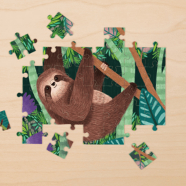 Mudpuppy - Mini Puzzel Sloth (48 st)