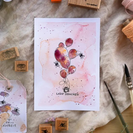 Cats on Appletrees - Mini Stempel Wollige Zweefvlieg Torvald