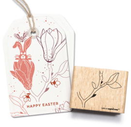 Cats on Appletrees - Stempel Lentetak (2)