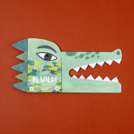 Londji - Be Wild Crocodile Masker & Stickers
