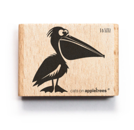 Cats on Appletrees - Stempel Pelikaan Willie