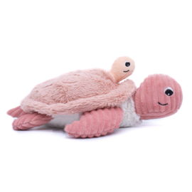 Les Ptipotos -  Sauvenou de Schildpad Mama & Baby Roze