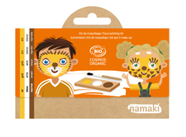 Namaki - Schminkset Leeuw & Giraf (3 kleuren)
