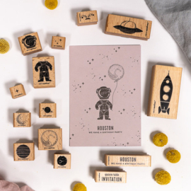 Cats on Appletrees - Mini Stempel Ster (7)