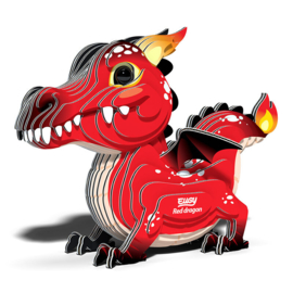 Eugy 3D - Rode Draak (Red Dragon)