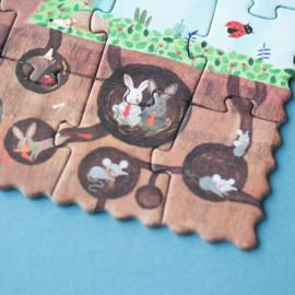 Londji - Pommier Tiny Look & Count Puzzel (36 st)