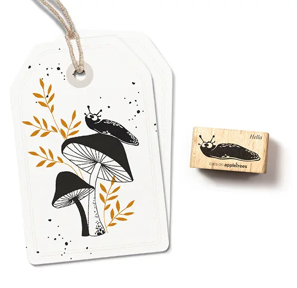 Cats on Appletrees - Stempel Naaktslak Hella